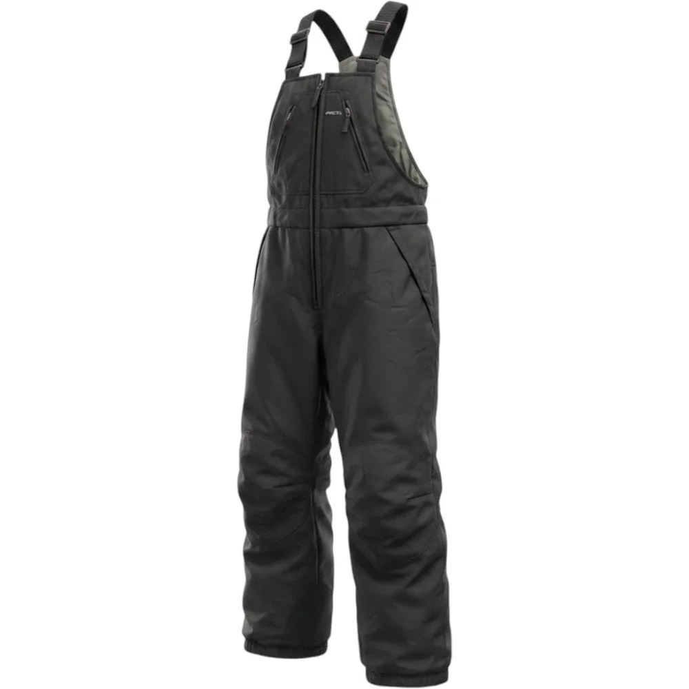Arctix Youth Small Black Insulated Snow Bibs Overalls Winter Ski Pants 5403